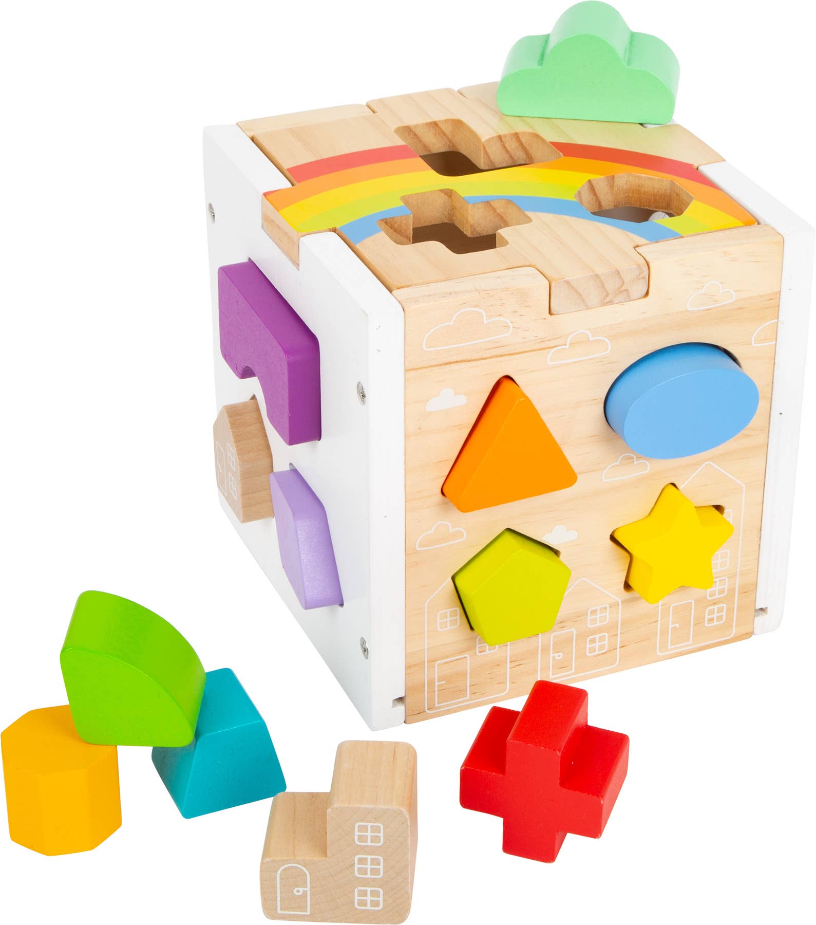 small foot Rainbow stick kub