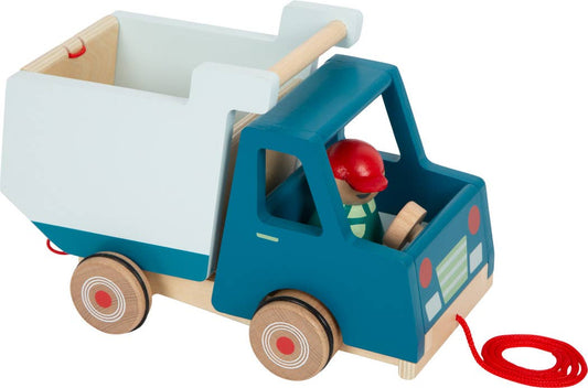 small foot small foot Drag-along fordonsdumper | trä