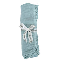 Summerville organic Babyfilt Muslin Spets
