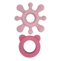 Summerville organic Silikon Baby Rattle + Teether
