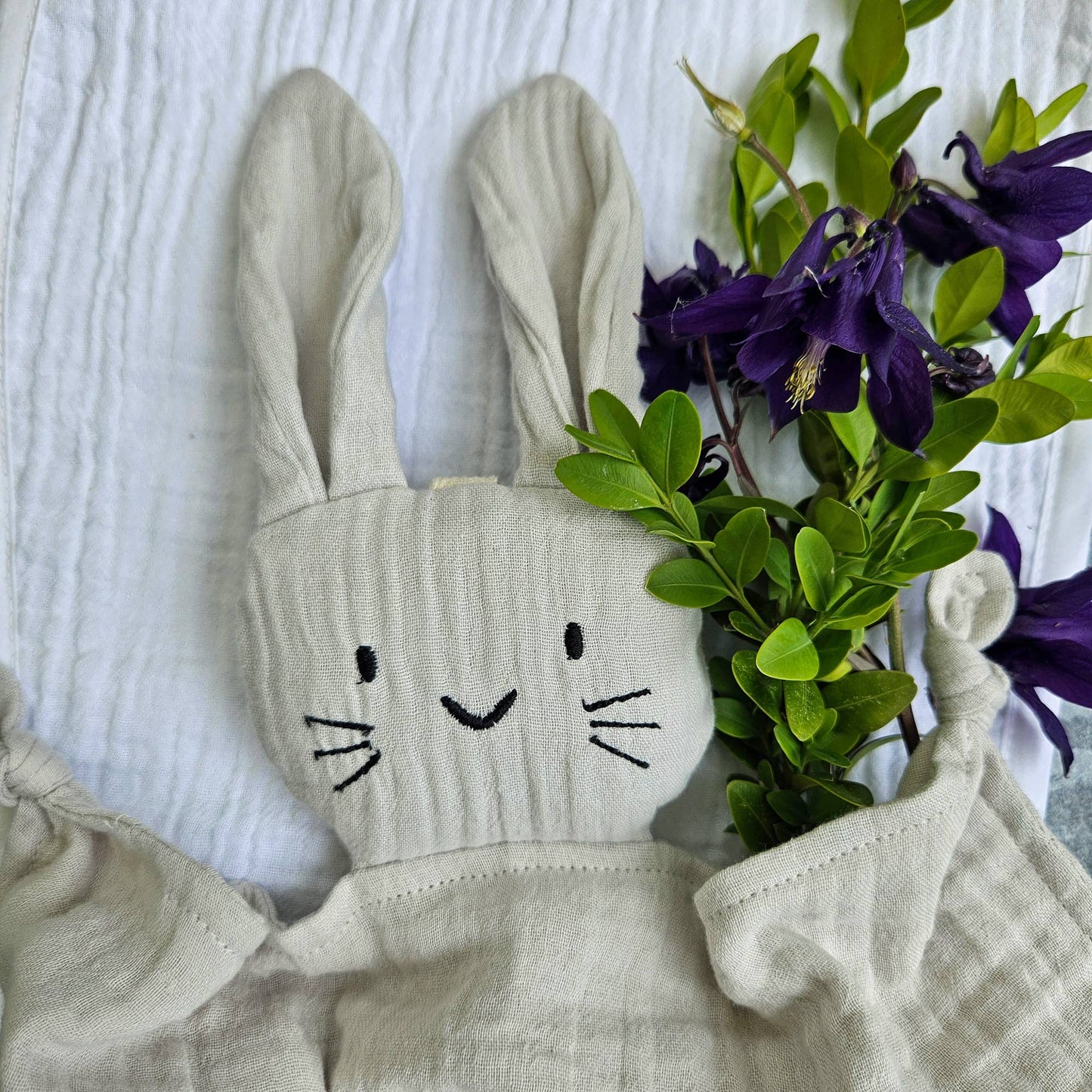Summerville organic Ekologisk Cuddly Rabbit Silvergrå