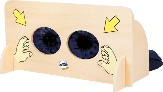 small foot Sensory Game Touch Wall | Pedagogisk leksak | Trä