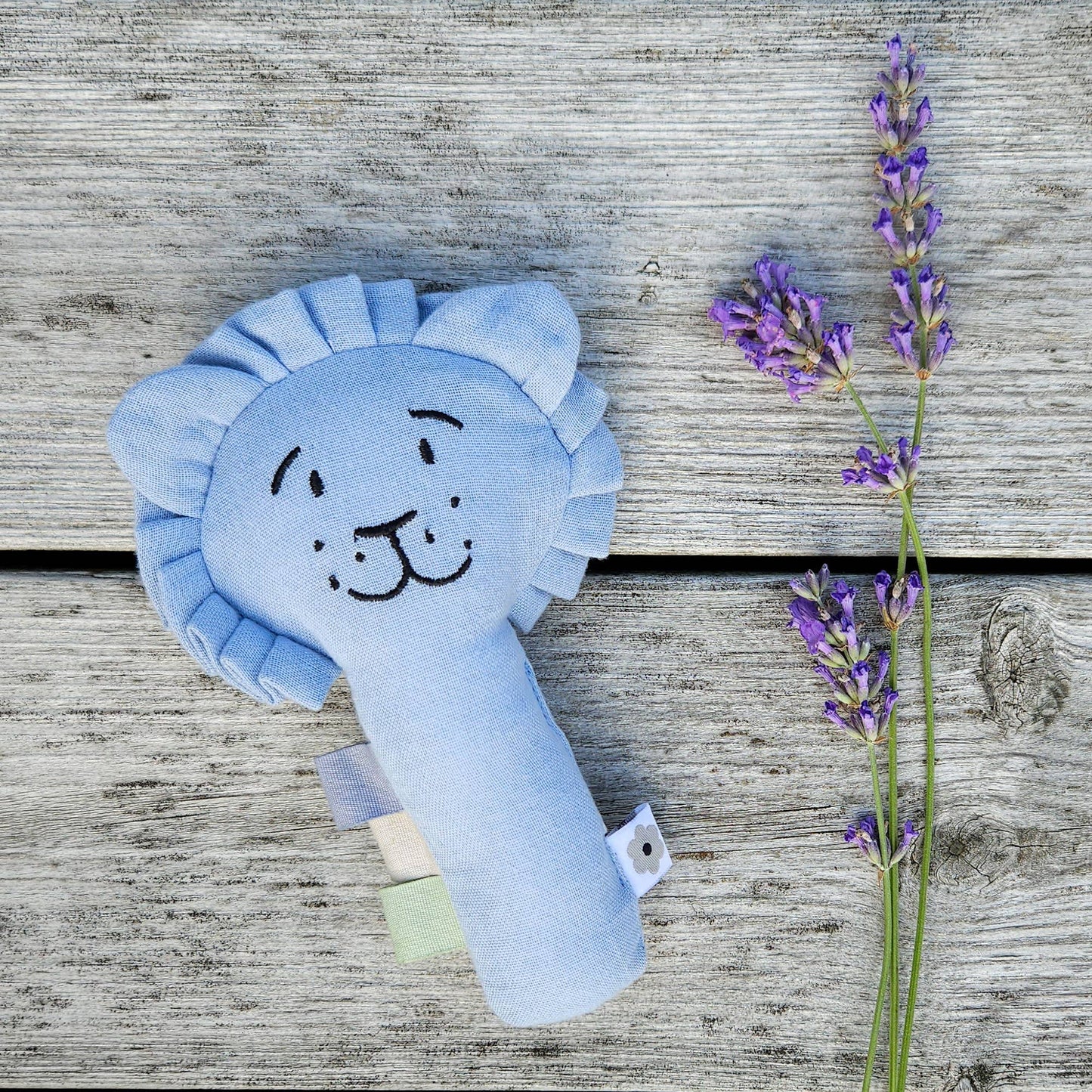 Ekologisk mjuk skalllejon Dusty Blue