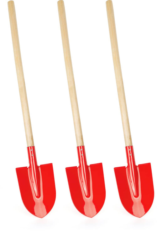 small foot Spade uppsättning av 3, röd | trädgårdsleksaker |