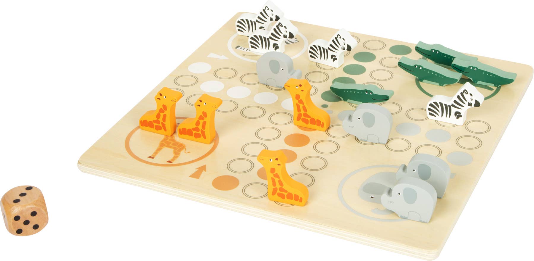 small foot Ludo "Safari" träspel