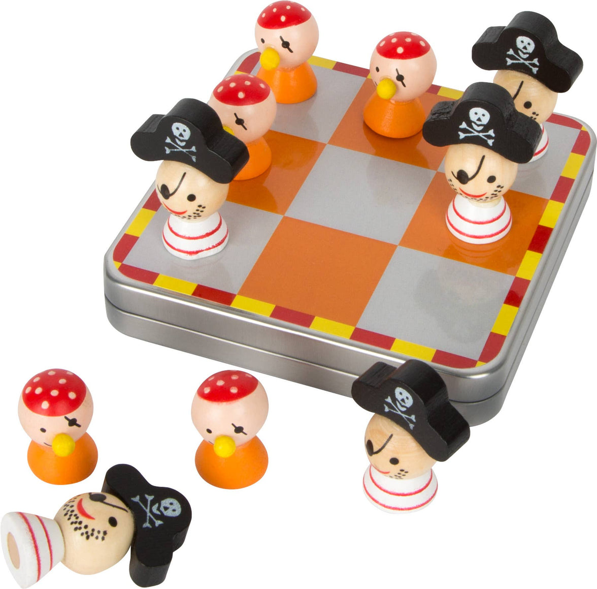 small foot Tic Tac Toe pirater