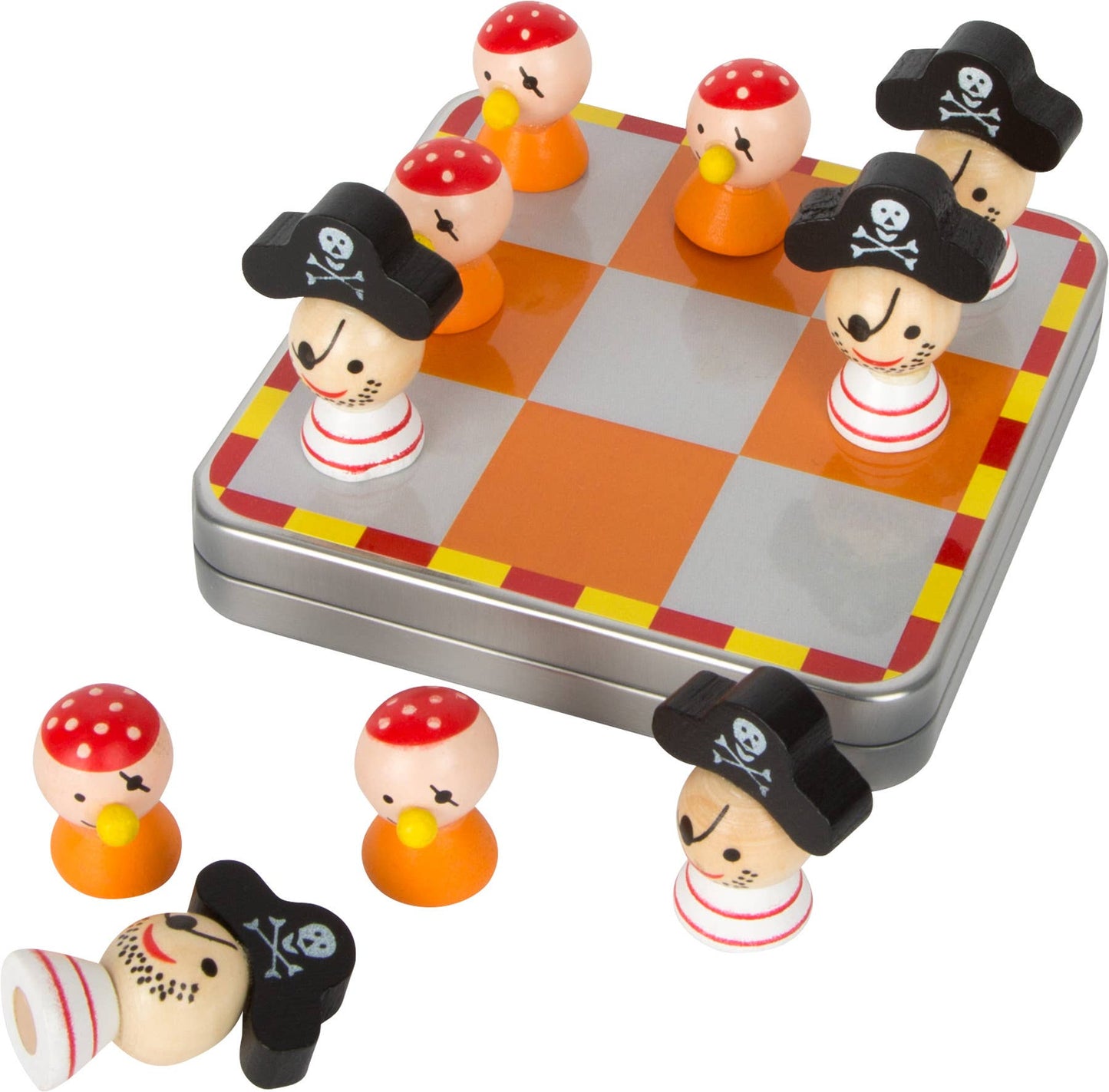 small foot Tic Tac Toe pirater | brädspel | trä