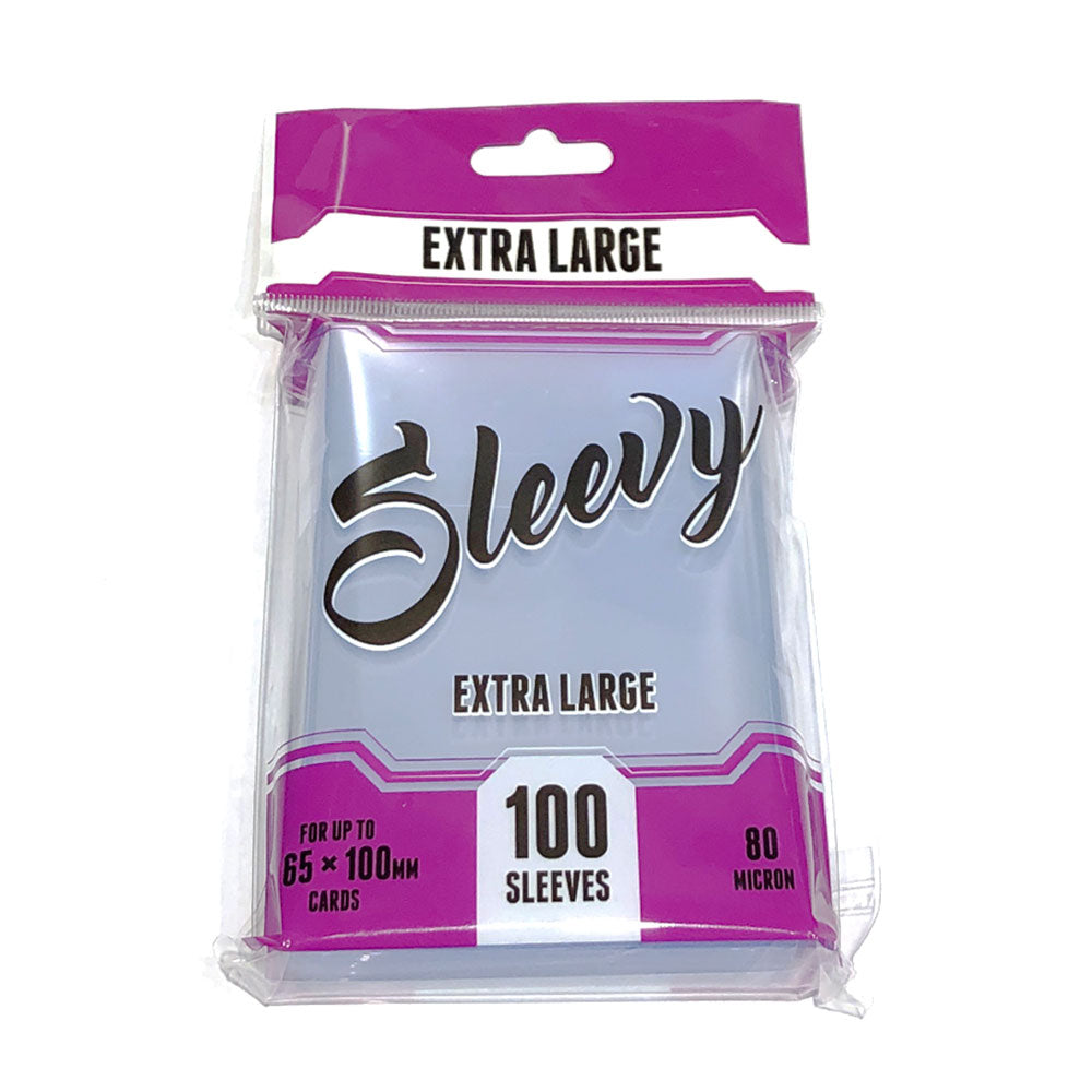 Sleevy XL – Clear (100 sleeves for 65x100 mm cards)