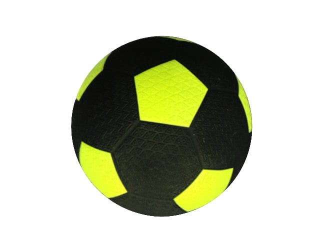 Fotboll för gatubruk i gummi