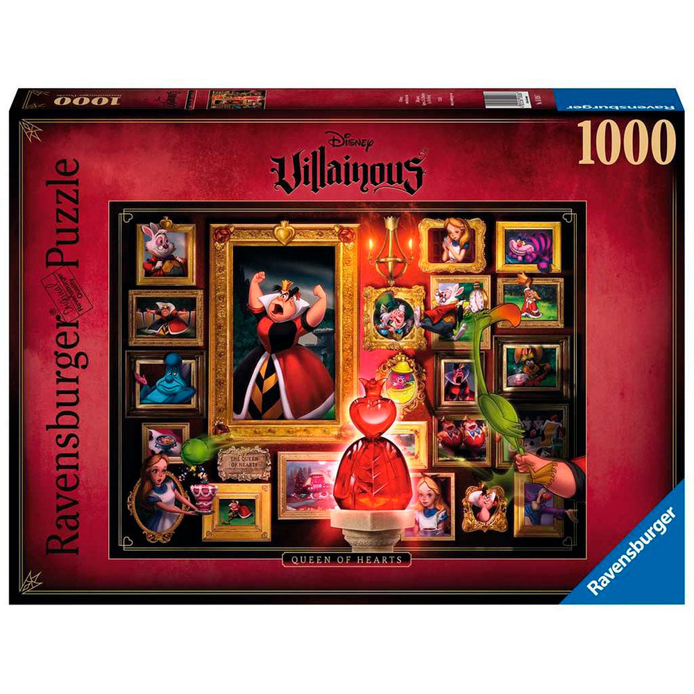 Ravensburger pussel - Puzzle: Villainous - Queen of Hearts (pussel 1000 bitar pieces)