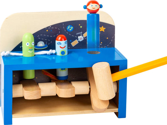 small foot small foot ”Space” knackar bänk | knackar spel | trä