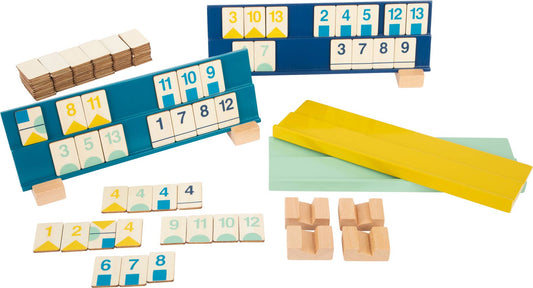 small foot Rummy nummer pusselspel | brädspel | trä