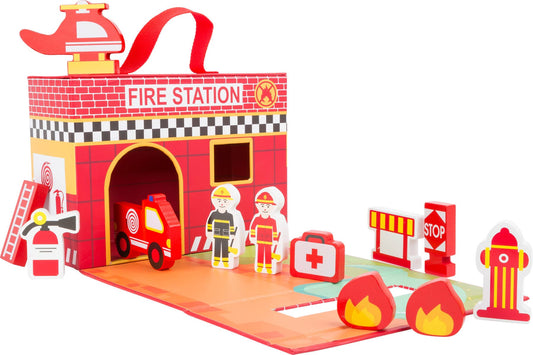 small foot Fire Brigade Playcase | Spelvärldar | 100% Fsc