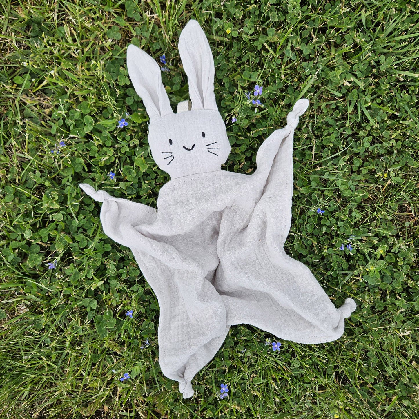 Summerville organic Ekologisk Cuddly Rabbit Silvergrå