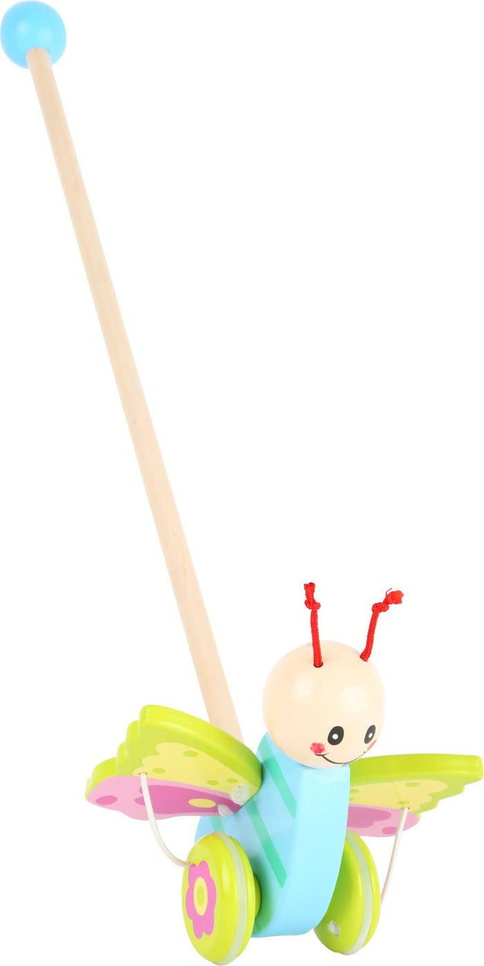 small foot Glidande fjäril i trä