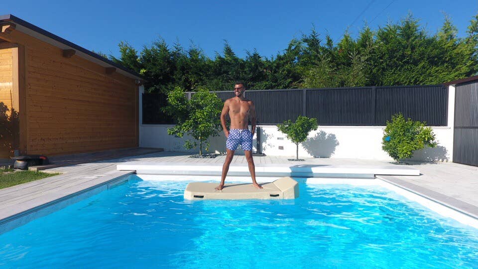 Ibiza flytande solstol