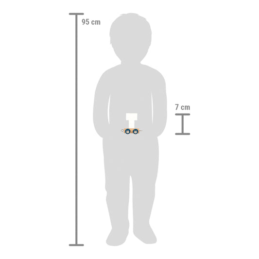 small foot small foot Polar T-bokstavssträng | Dekoration | Trä