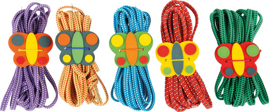 small foot small foot Gummitwist ”fjärilar” | trädgårdsleksak | trä