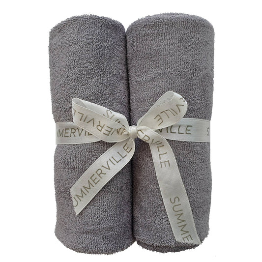 Summerville organic Organic Baby Care Handdukar 2-pack Grå