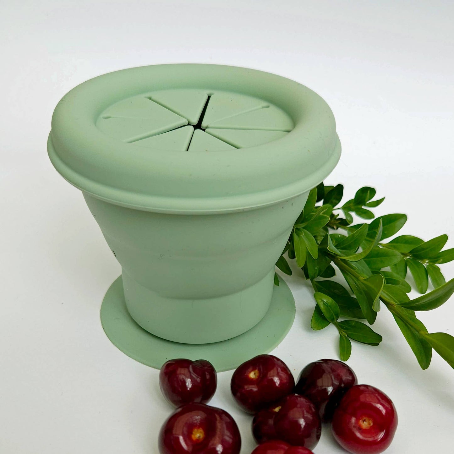 Summerville organic Snackpot silikon cameo grön
