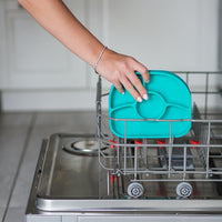 Roll About Tallrik och Sked Grå