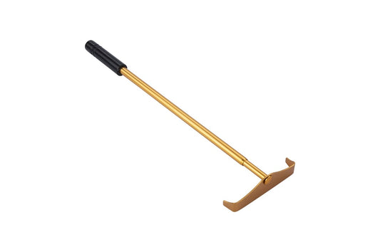 Teleskopisk croupier rake