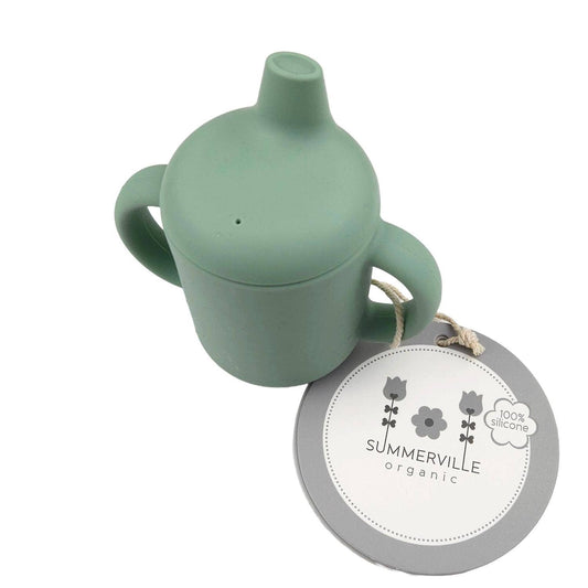 Sippy cup silikon cameo grön