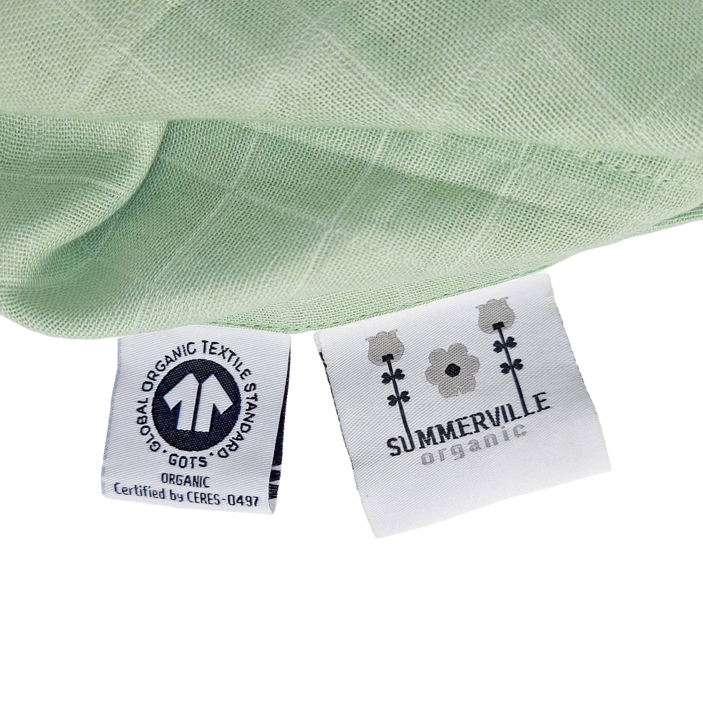 Baby muslinfilt Cameo Green GOTS
