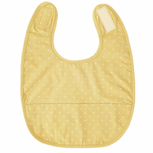 Summerville organic Ekologisk babyhaklapp Sun Yellow Dotty