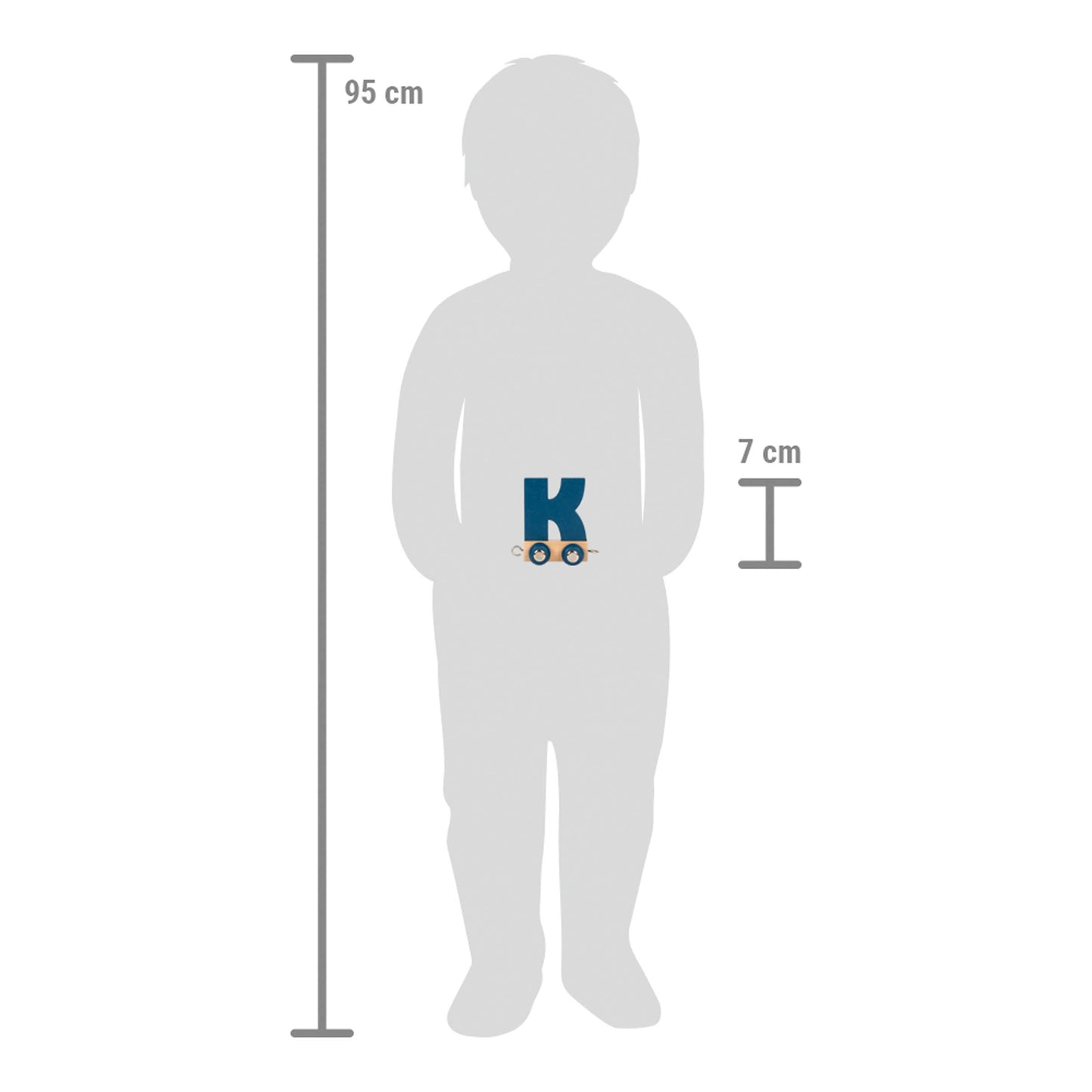 small foot Polar K-alfabetet | Dekoration | Trä