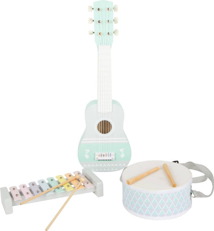 small foot Pastell musikinstrument set