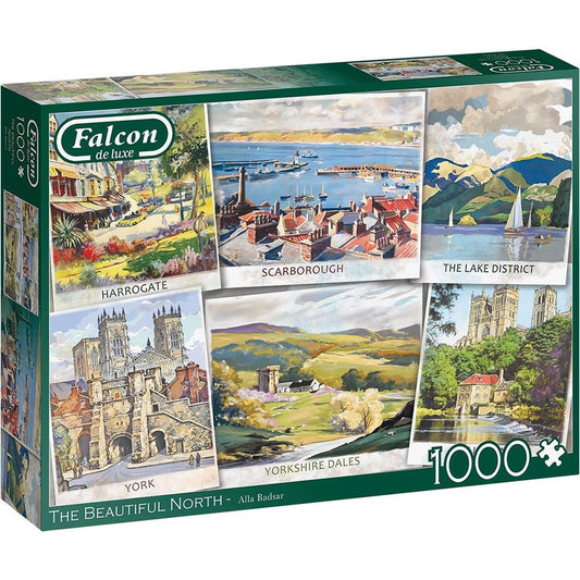 Puzzle Falcon - The Beautiful North (1000 pieces)
