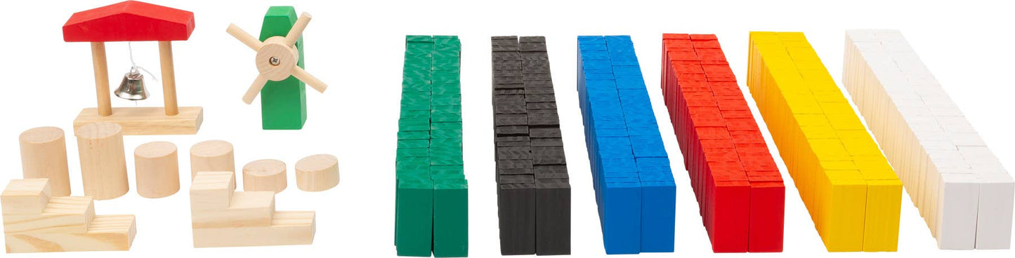 small foot small foot Domino Rally | Skicklighetsspel | Trä