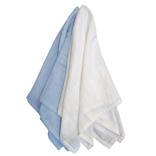 Summerville organic Ekologiska muslinfiltar 2-pack Forever Blue