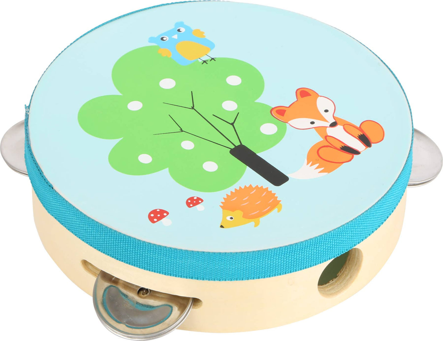 small foot small foot Tamburin Little Fox | Musikinstrument | Trä