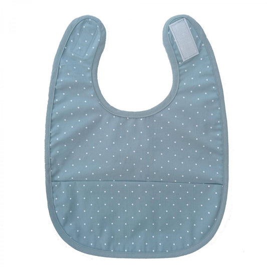 Ekologisk babyhaklapp Sapphire Dotty