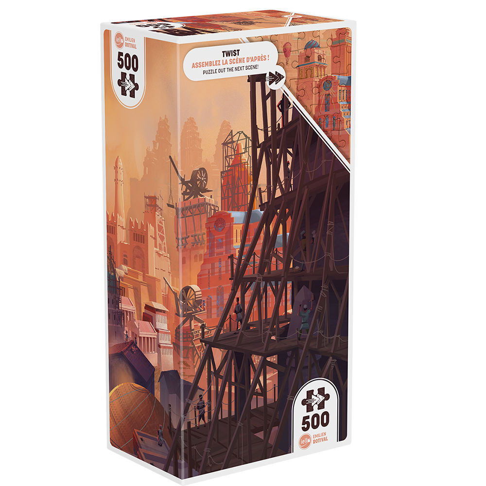 Puzzle Twist: Ancient City (500 pieces)