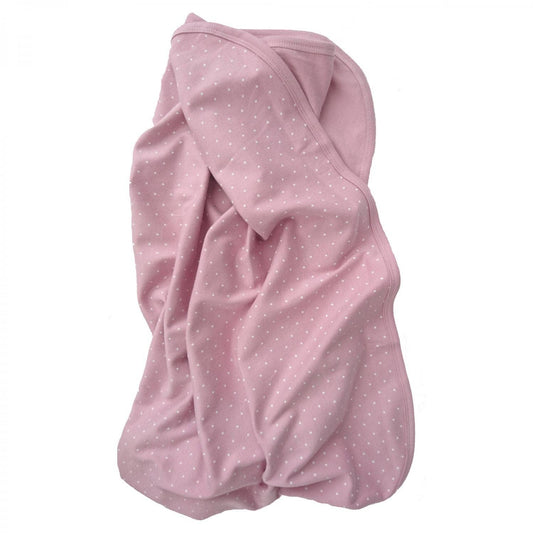 Summerville organic Babyfilt Mjuk Rosa Prickig GOTS
