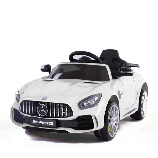 Elbil - Mercedes GTR vit med radiokontroll