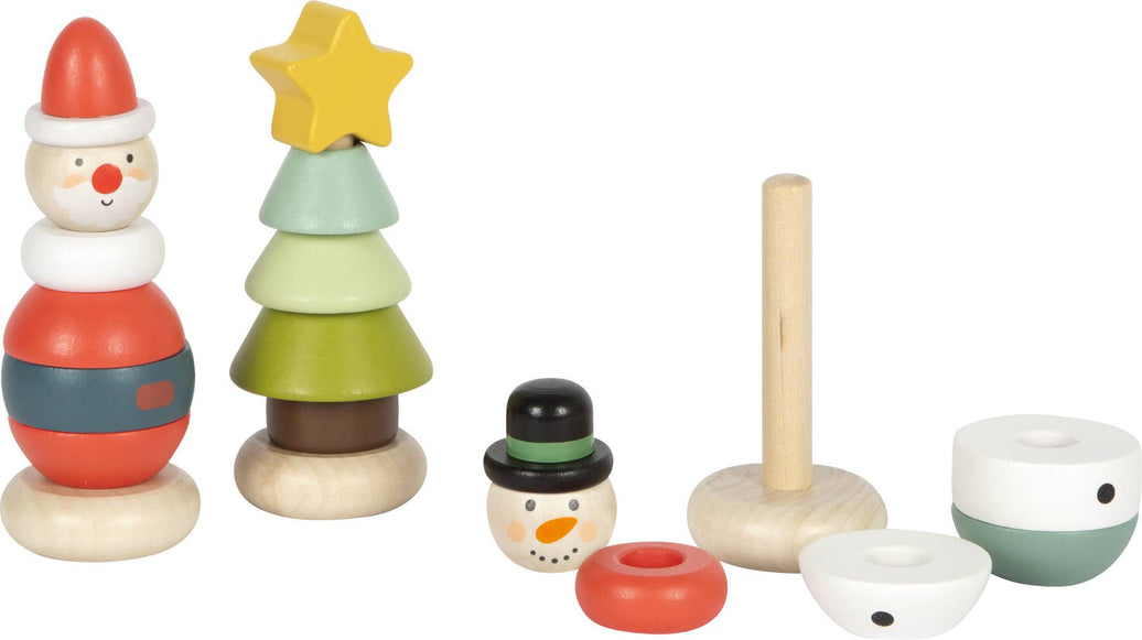 small foot stapelfigurer jul och vinter