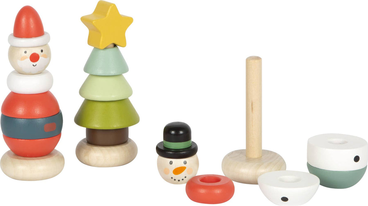 small foot stapelfigurer jul och vinter