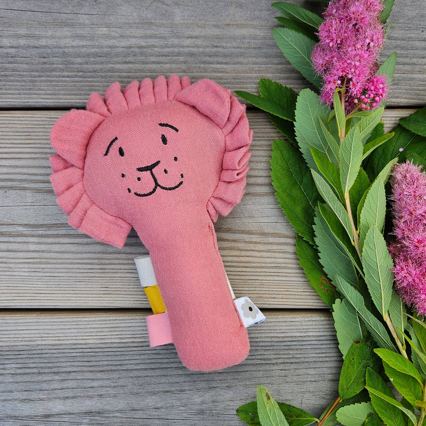 Ekologisk mjuk skalllejon Dusty Rose