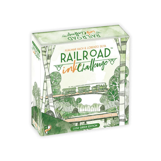 Railroad Ink Challenge - Lush Green Edition