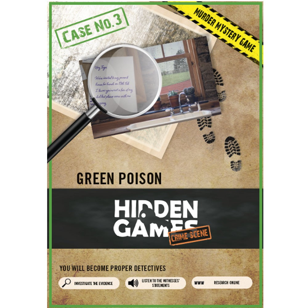 Hidden Games Crime Scene: Case 3 - Green Poison