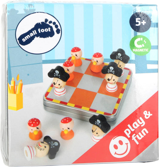 small foot Tic Tac Toe pirater | brädspel | trä