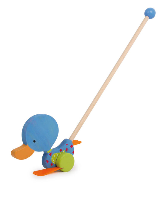 small foot Glidande djur waddle anka ”Matheo” | trä