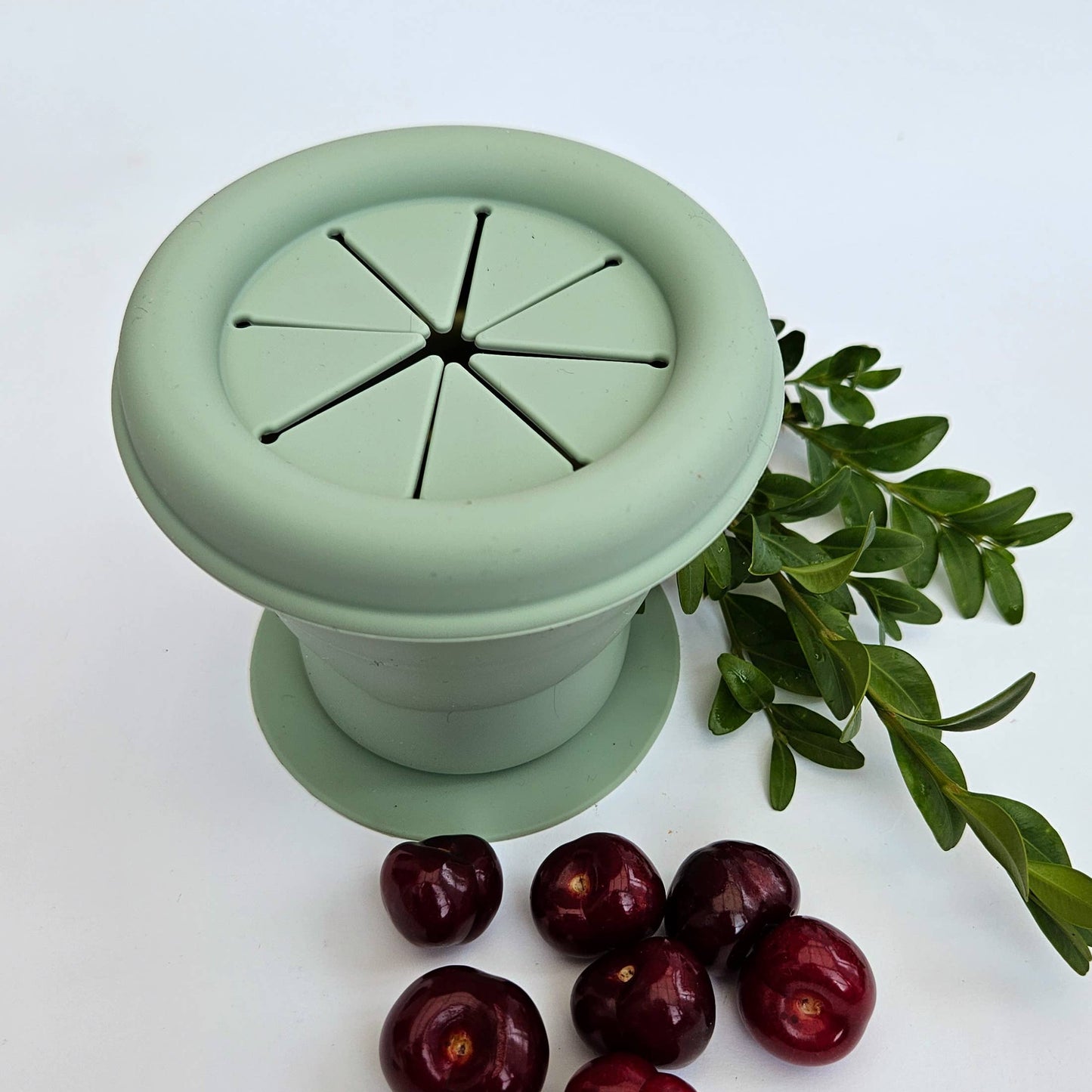 Summerville organic Snackpot silikon cameo grön