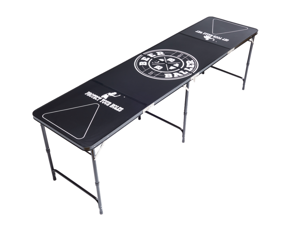 ALLBLACK ölpongbord (utan mugghållare)