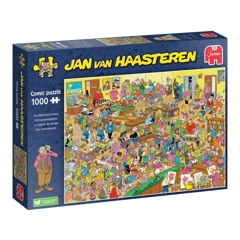 Puzzle Jan van Haasteren - The Retirement Home (1000 pieces)