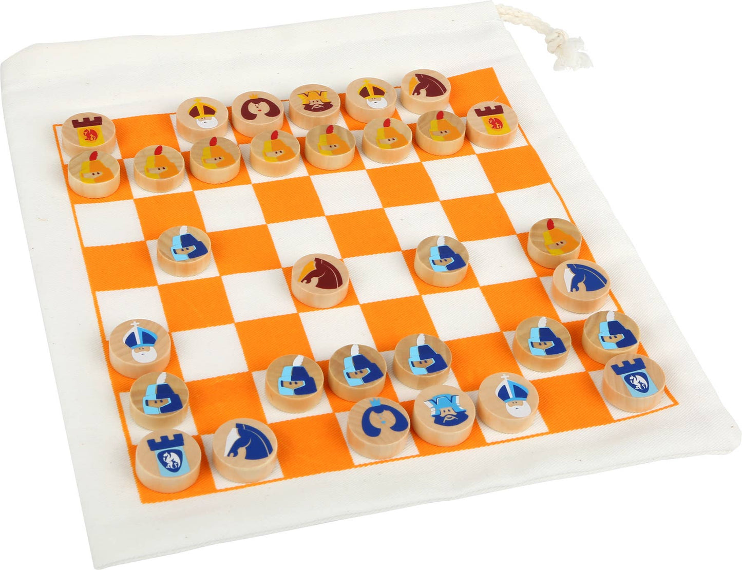 small foot Chess travel game | brädspel | 100% Fsc